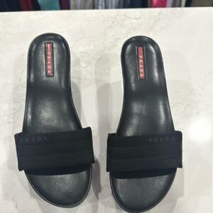 Prada Wedge Sandals